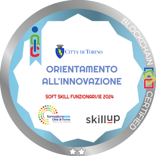 ORIENTAMENTO ALL'INNOVAZIONE (Silver)  - SOFT SKILL FUNZIONARI 2024